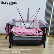 Corral colecho con arco peluche